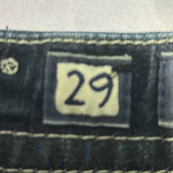 Miss Me Women’s Jeans Mid Rise Easy Boot 29 Inseam 31 1/2” Style #E3255EBR, EUC - Picture 9 of 14